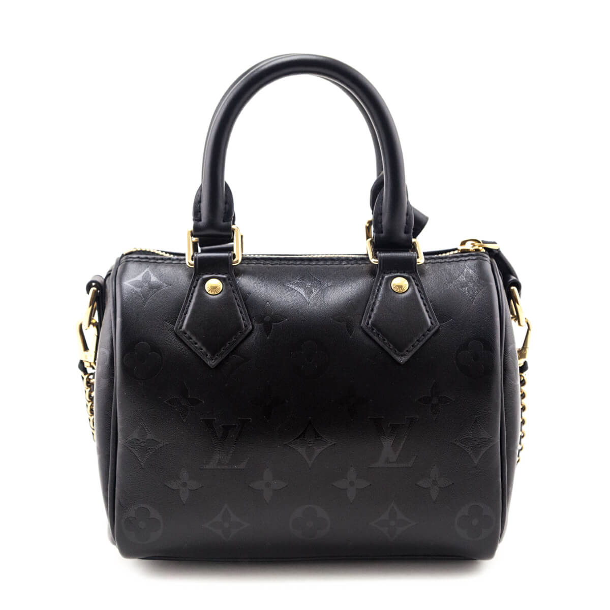 Louis Vuitton Black Monogram Ink Speedy BB