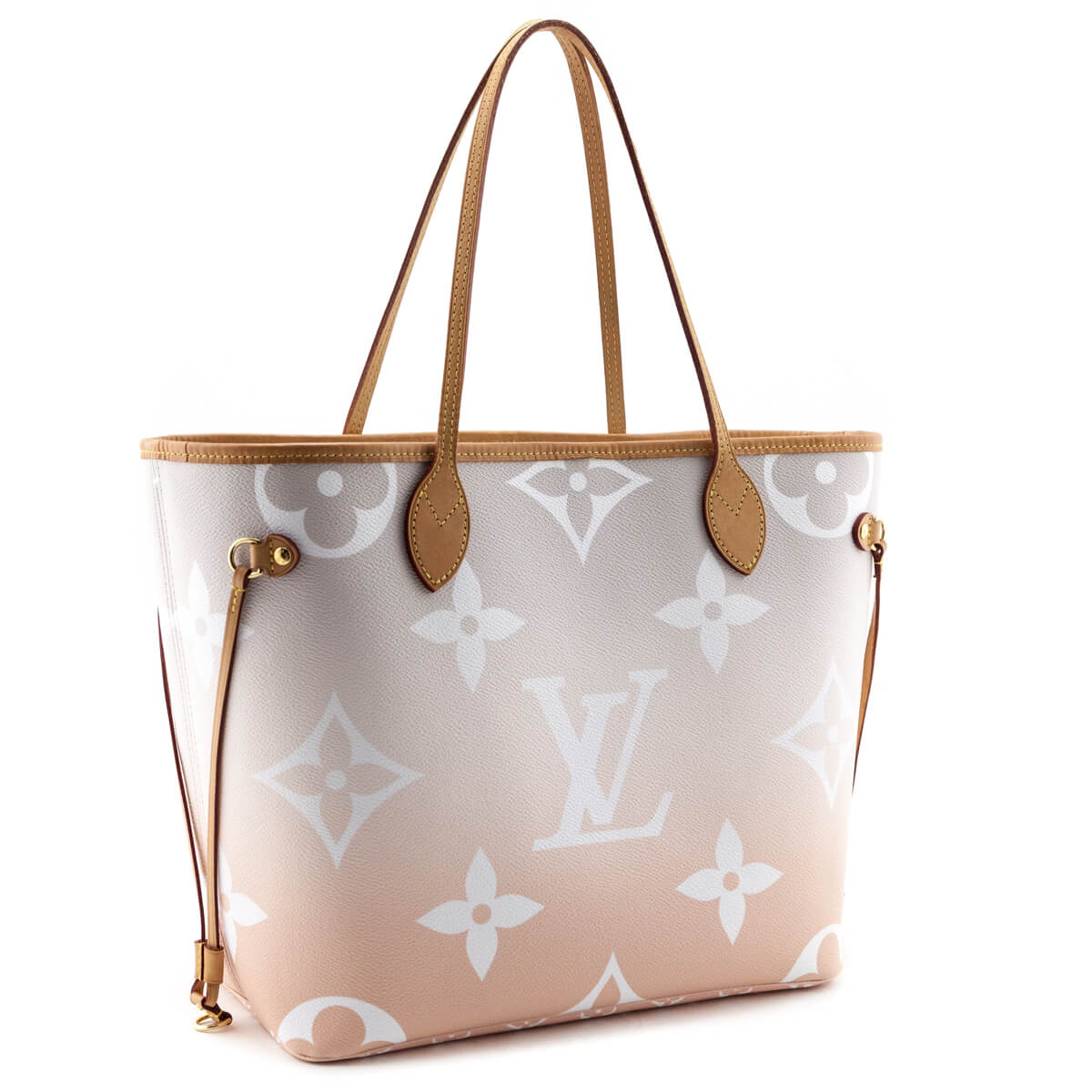 Louis Vuitton Brume Giant Monogram By The Pool Neverfull MM W/ Pouch
