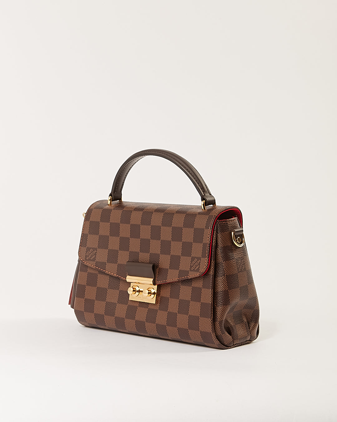 Louis Vuitton Damier Ebene Canvas Croisette Bag