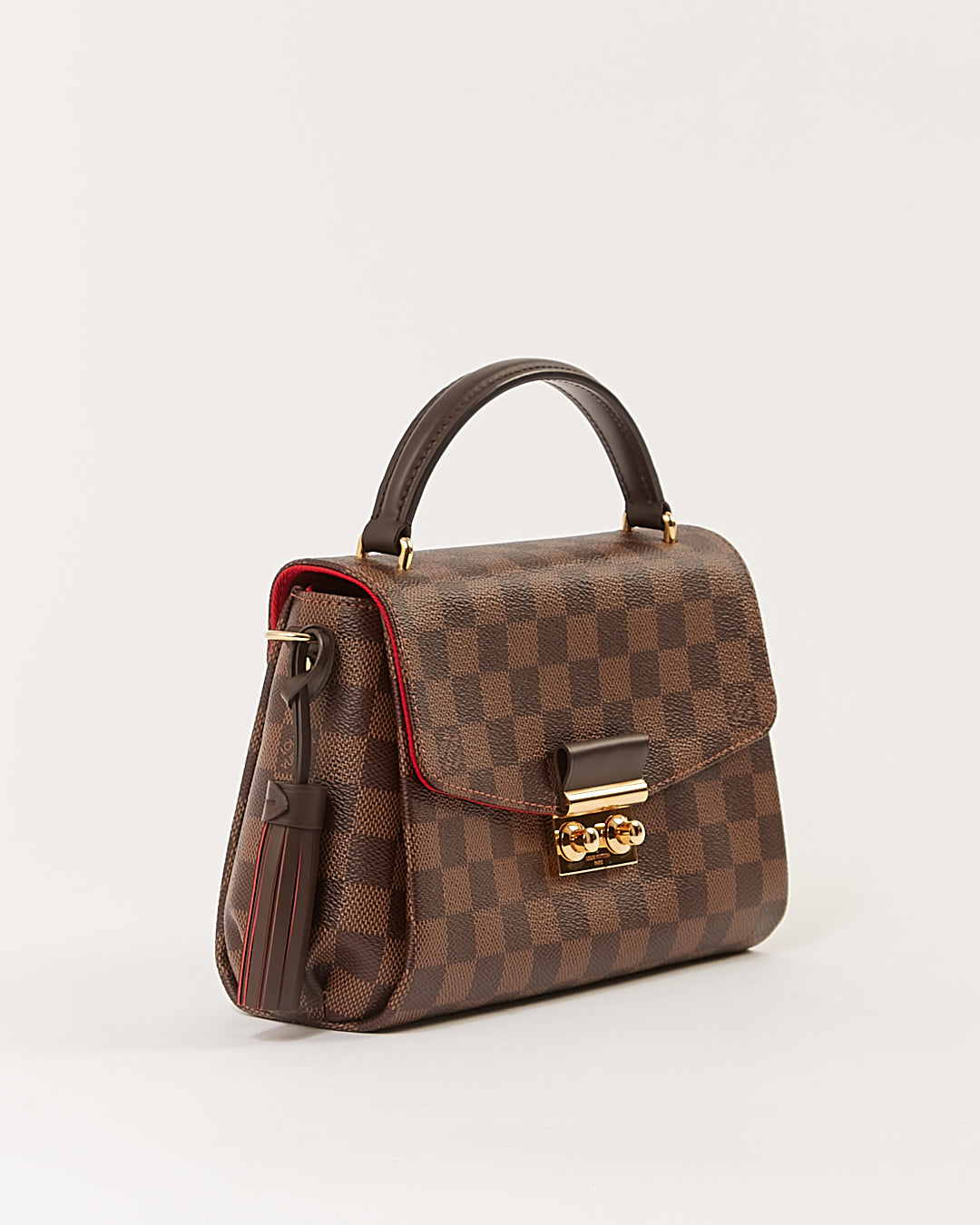 Louis Vuitton Damier Ebene Canvas Croisette Bag