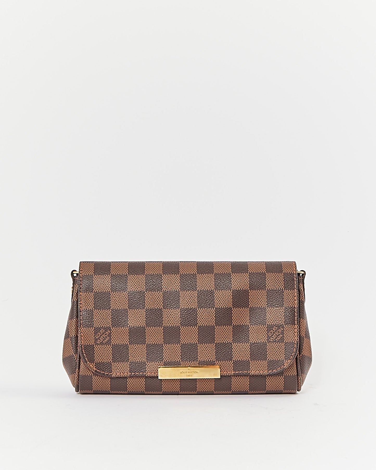 Louis Vuitton Damier Ebene Canvas Favorite PM Crossbody Bag