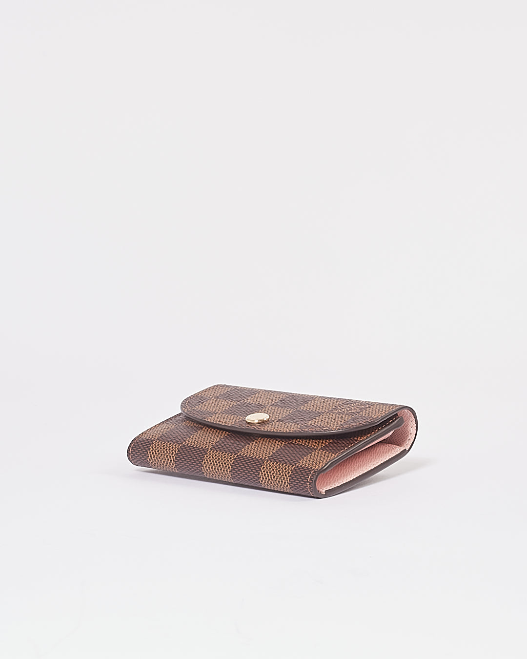 Louis Vuitton Damier Ebene Canvas Rosalie Flap Wallet