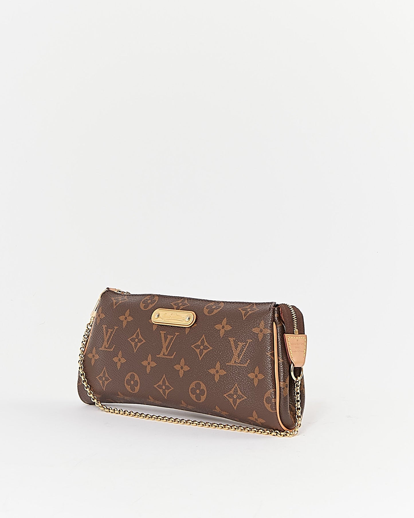 Louis Vuitton Monogram Canvas Eva Clutch Crossbody Bag