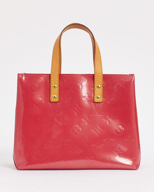 Louis Vuitton Pink (Framboise) Monogram Vernis Reade PM Tote