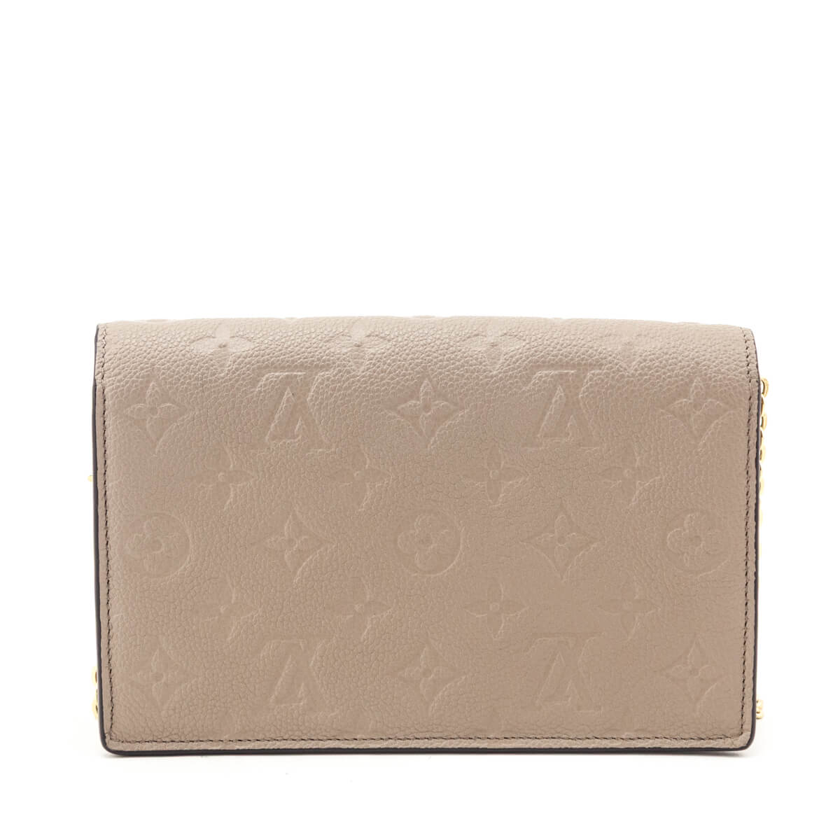 Louis Vuitton Tourterelle Empreinte Vavin Chain Wallet
