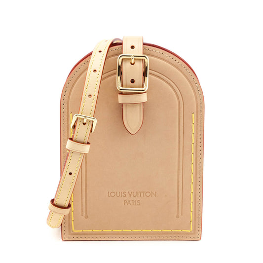 Louis Vuitton Vachetta Name Tag XL Clutch