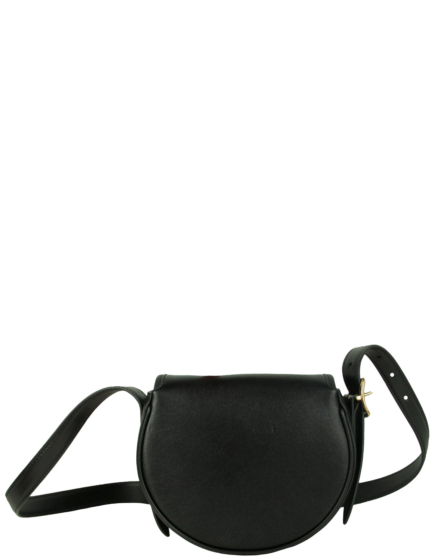 Louis Vuitton Black Leather Tambourin NM Crossbody Bag