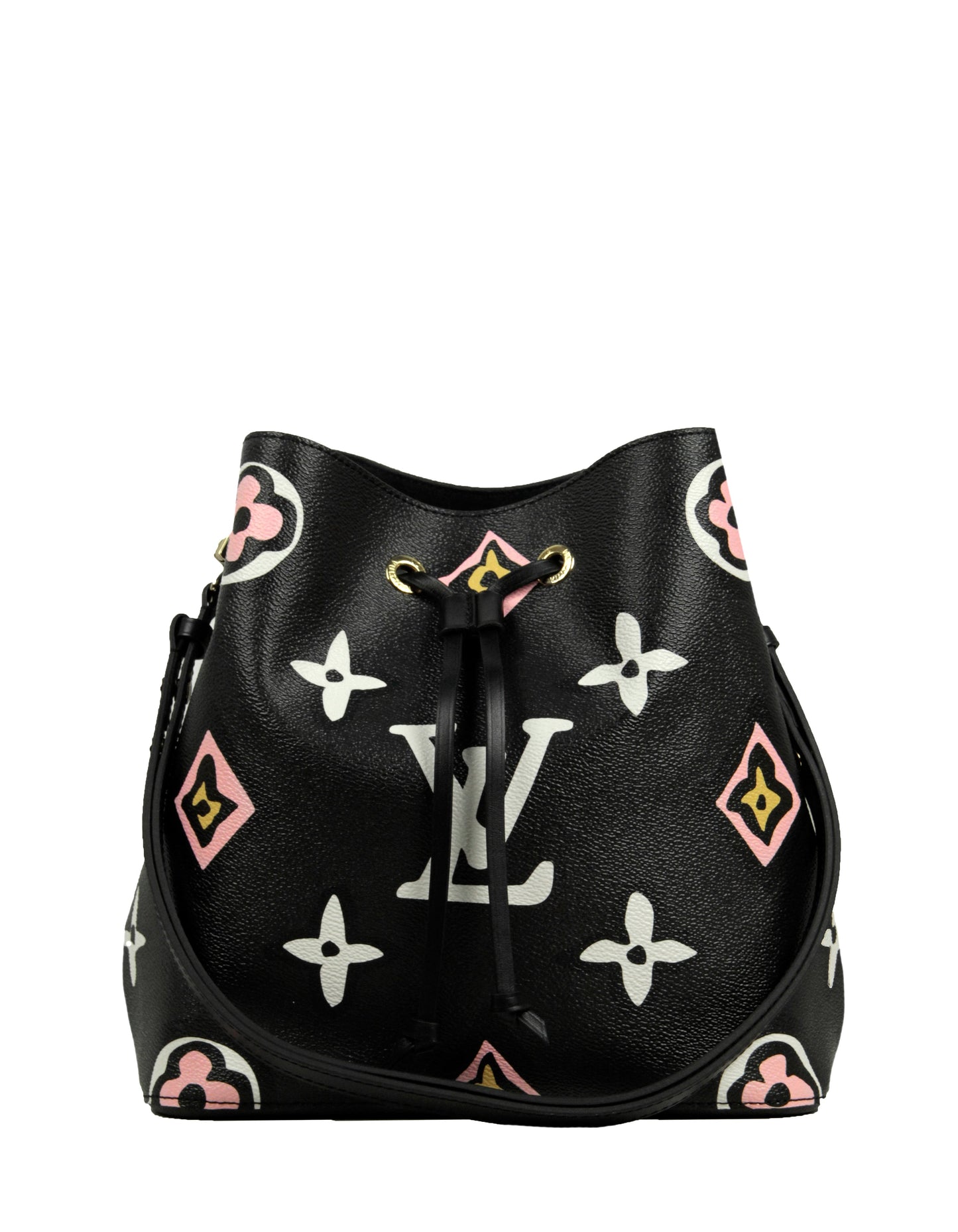 Louis Vuitton Black Monogram Giant Wild at Heart Neonoe MM Bag
