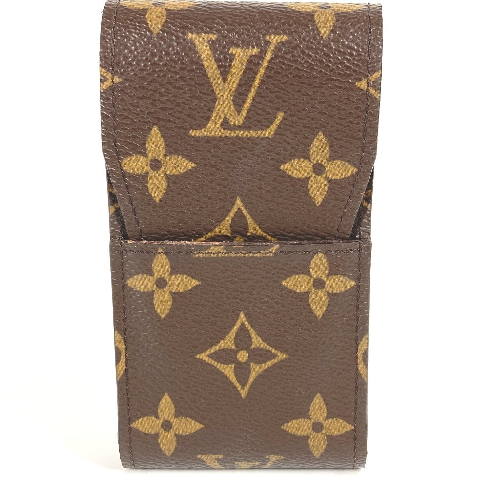 LOUIS VUITTON Cigarette case M63024 Monogram canvas Brown Monogram Etui Cigarette