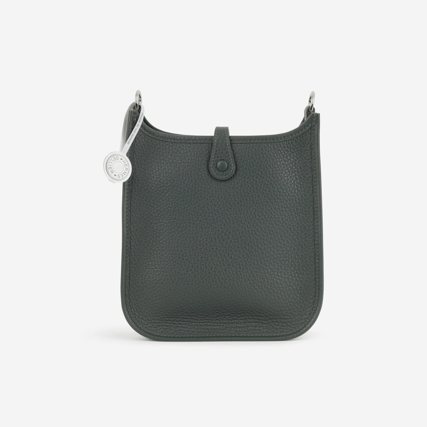 Hermès Mini Evelyne - Vert Mangrove | Palladium Hardware