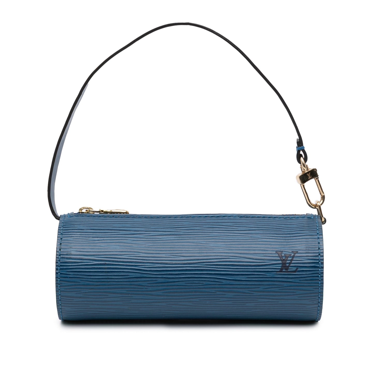 Blue Louis Vuitton Epi Pochette Papillon Handbag