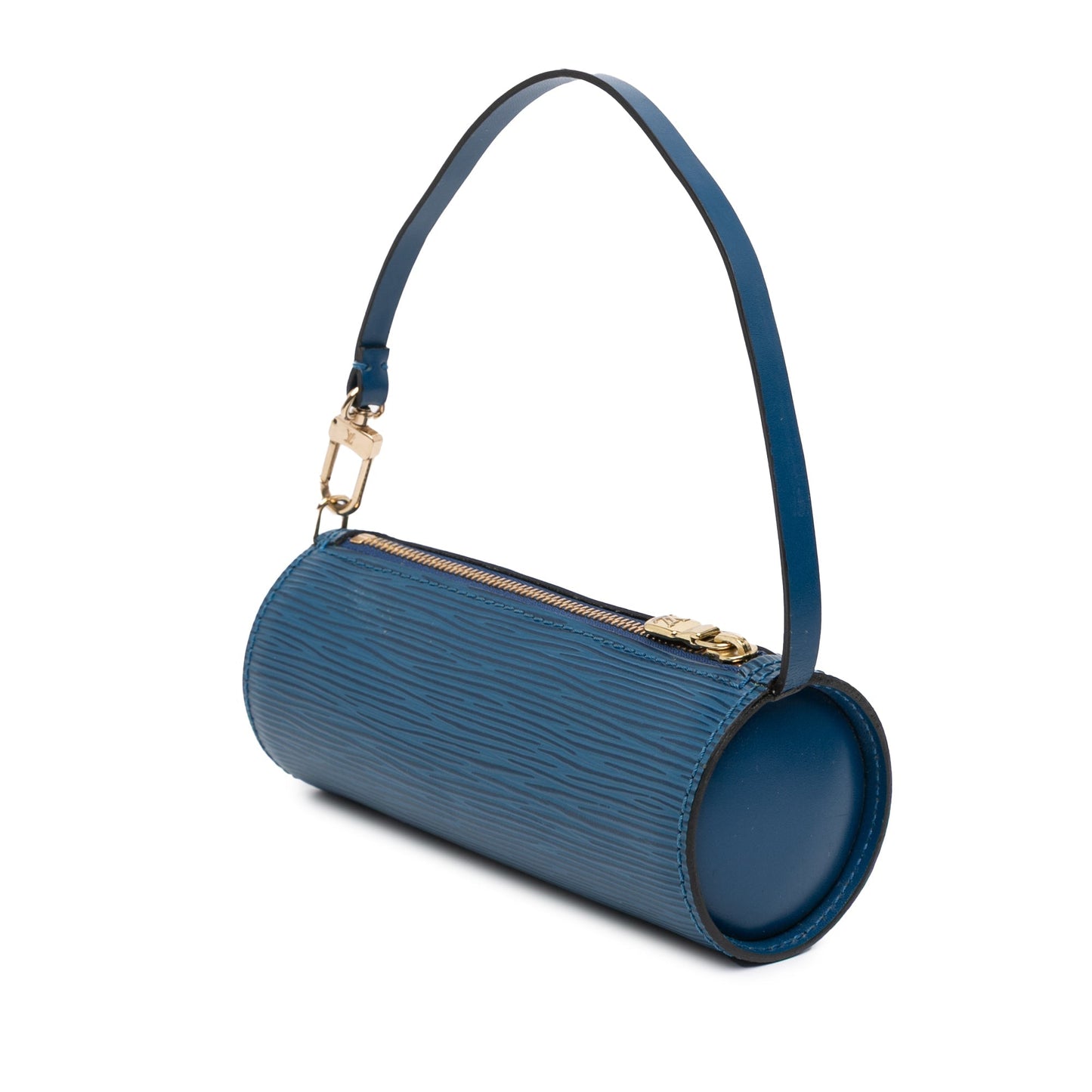 Blue Louis Vuitton Epi Pochette Papillon Handbag