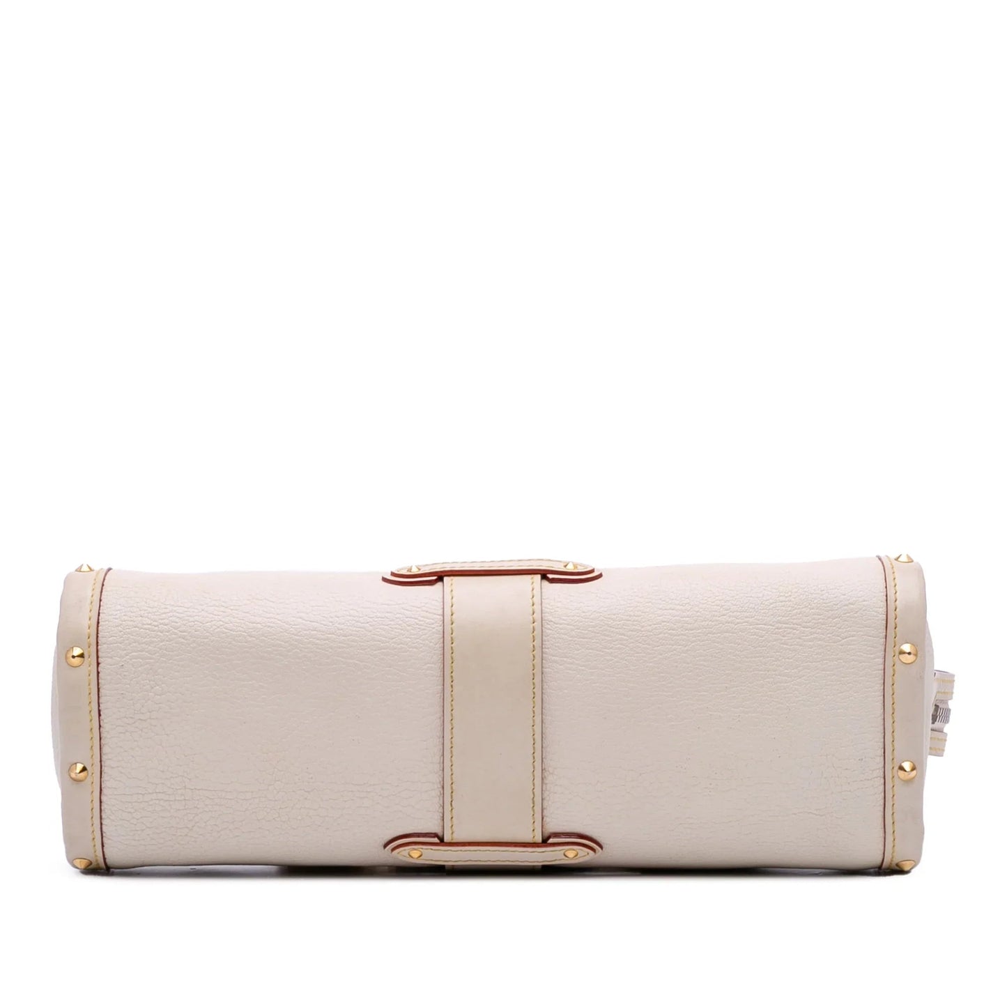 White Louis Vuitton Suhali LEpanoui PM Handbag