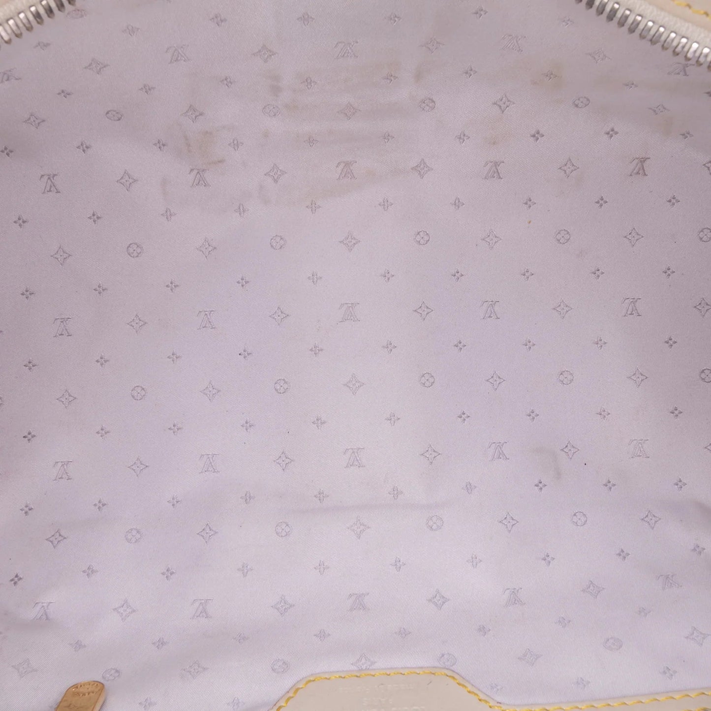 White Louis Vuitton Suhali LEpanoui PM Handbag