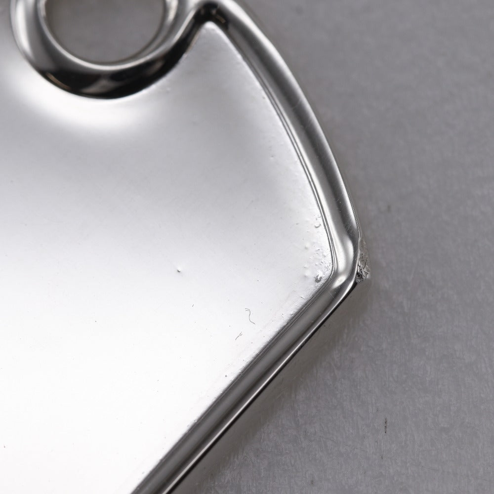 Gucci Dog Tag Plate Silver 925 Pendant Top