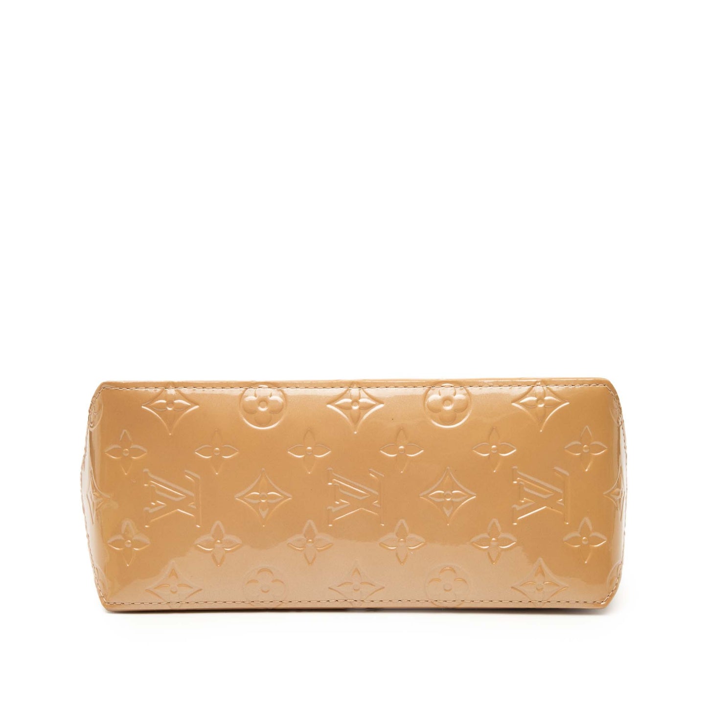 Tan Louis Vuitton Monogram Vernis Reade PM Handbag