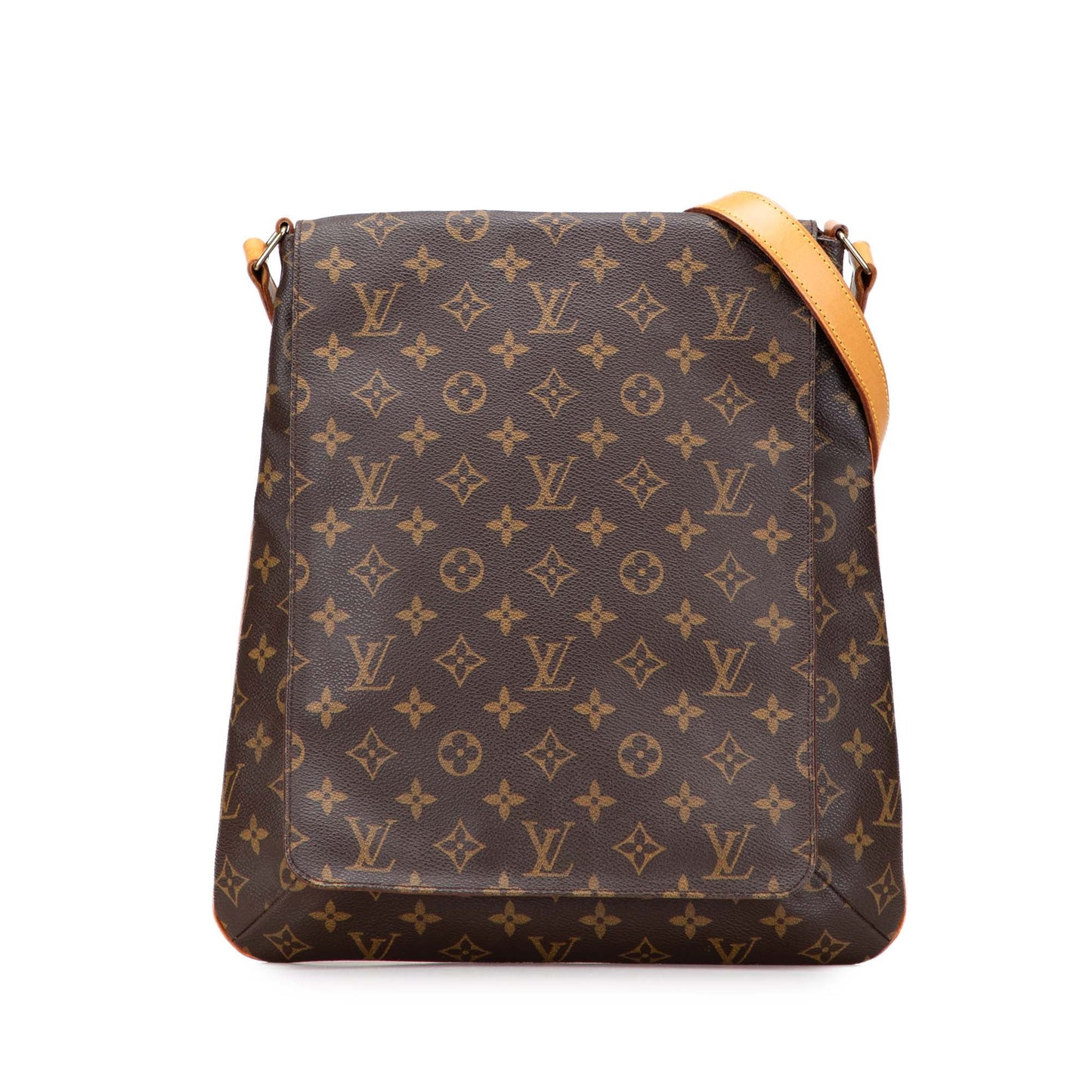 Brown Louis Vuitton Monogram Mtte Salsa GM Crossbody Bag