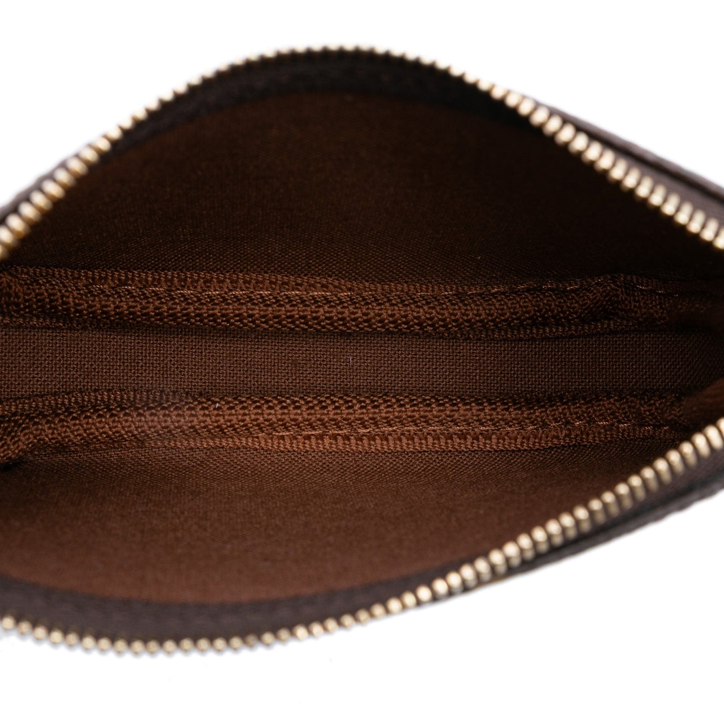 Brown Louis Vuitton Monogram Mini Pochette Accessoires Handbag
