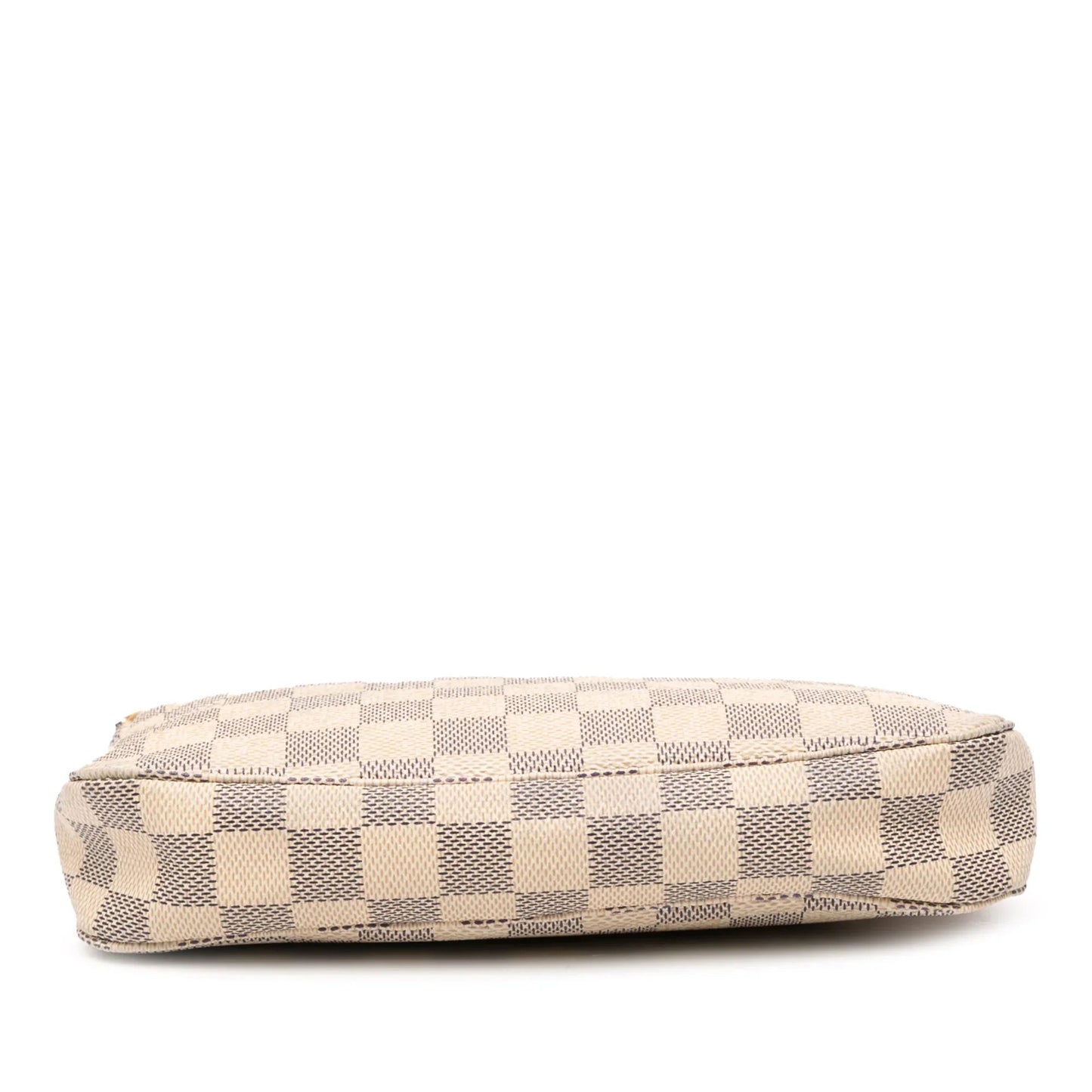 White Louis Vuitton Damier Azur Pochette Accessoires Shoulder Bag