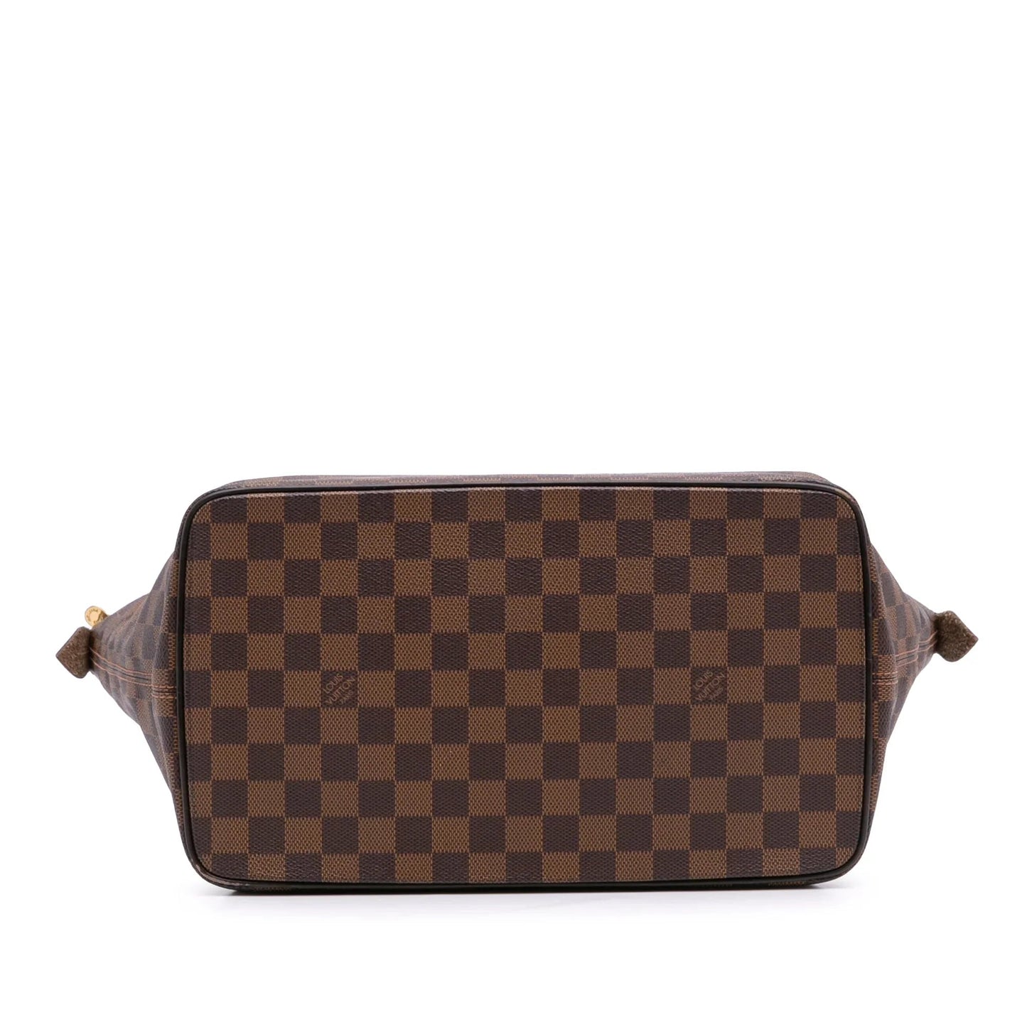 Brown Louis Vuitton Damier Ebene Saleya MM Tote Bag