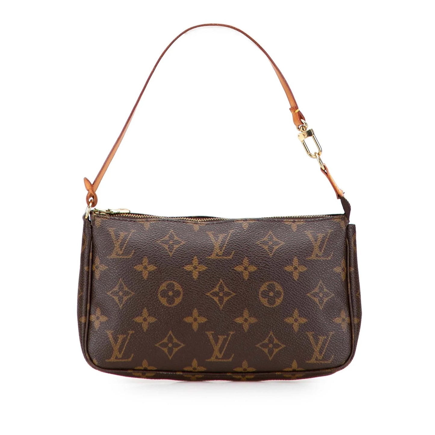 Brown Louis Vuitton Monogram Pochette Accessoires Shoulder Bag