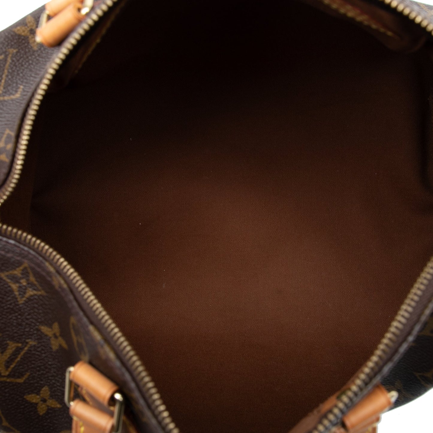 Brown Louis Vuitton Monogram Speedy 30 Boston Bag