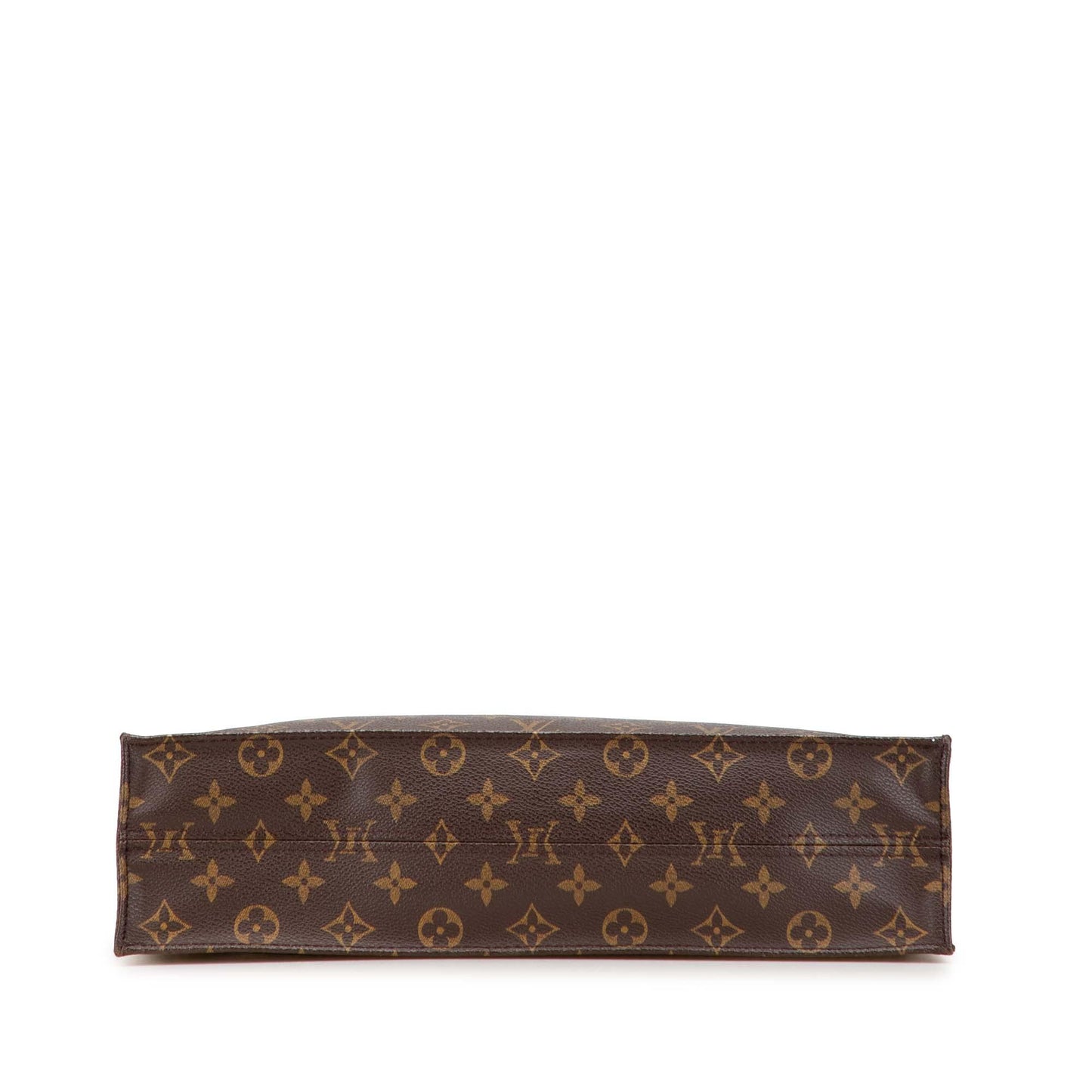 Brown Louis Vuitton Monogram Sac Plat Tote Bag