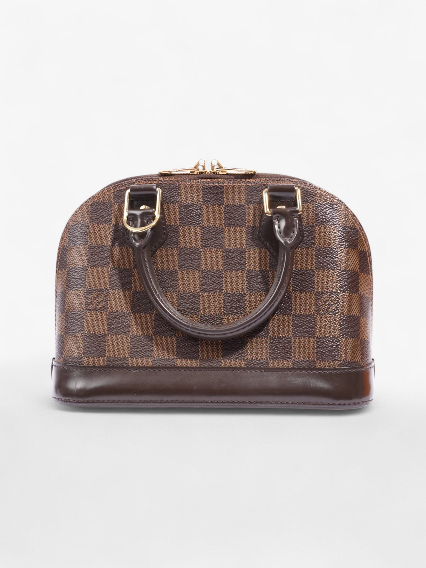 Louis Vuitton Alma Damier Ebene Coated Canvas BB