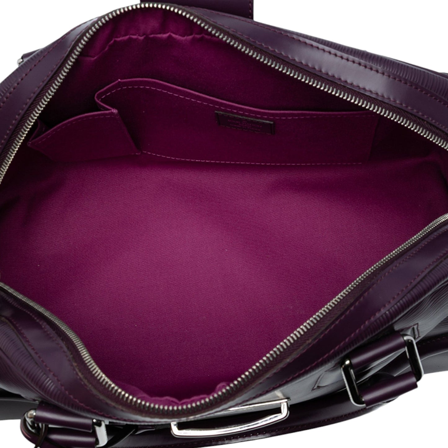 Purple Louis Vuitton Epi Bowling Montaigne GM Handbag