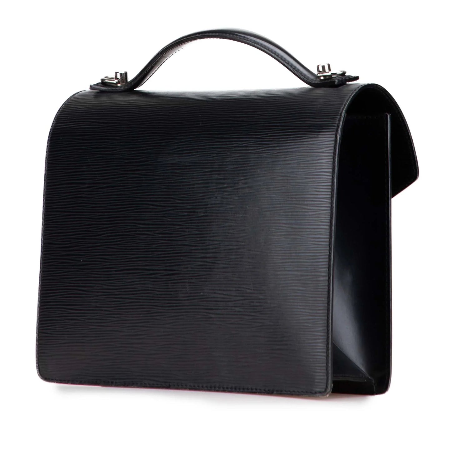Black Louis Vuitton Epi Monceau 28 Satchel
