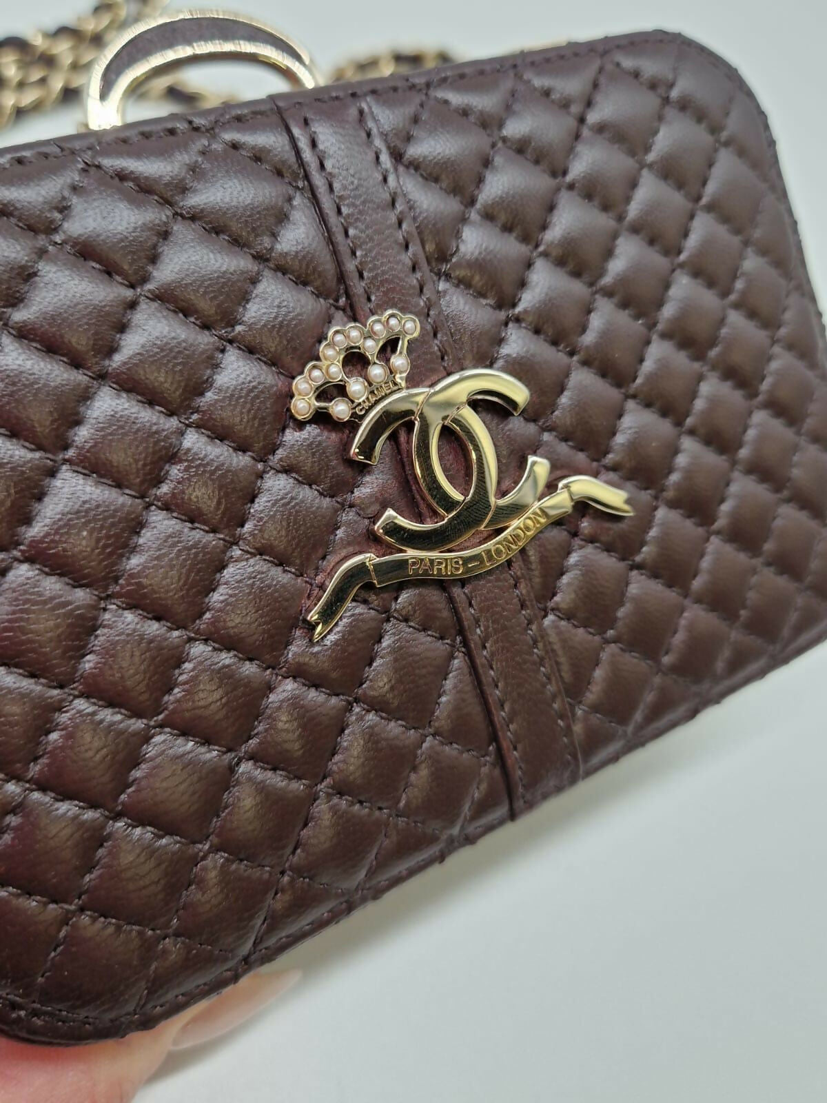 Chanel  2008 Micro Paris-London Clutch bag