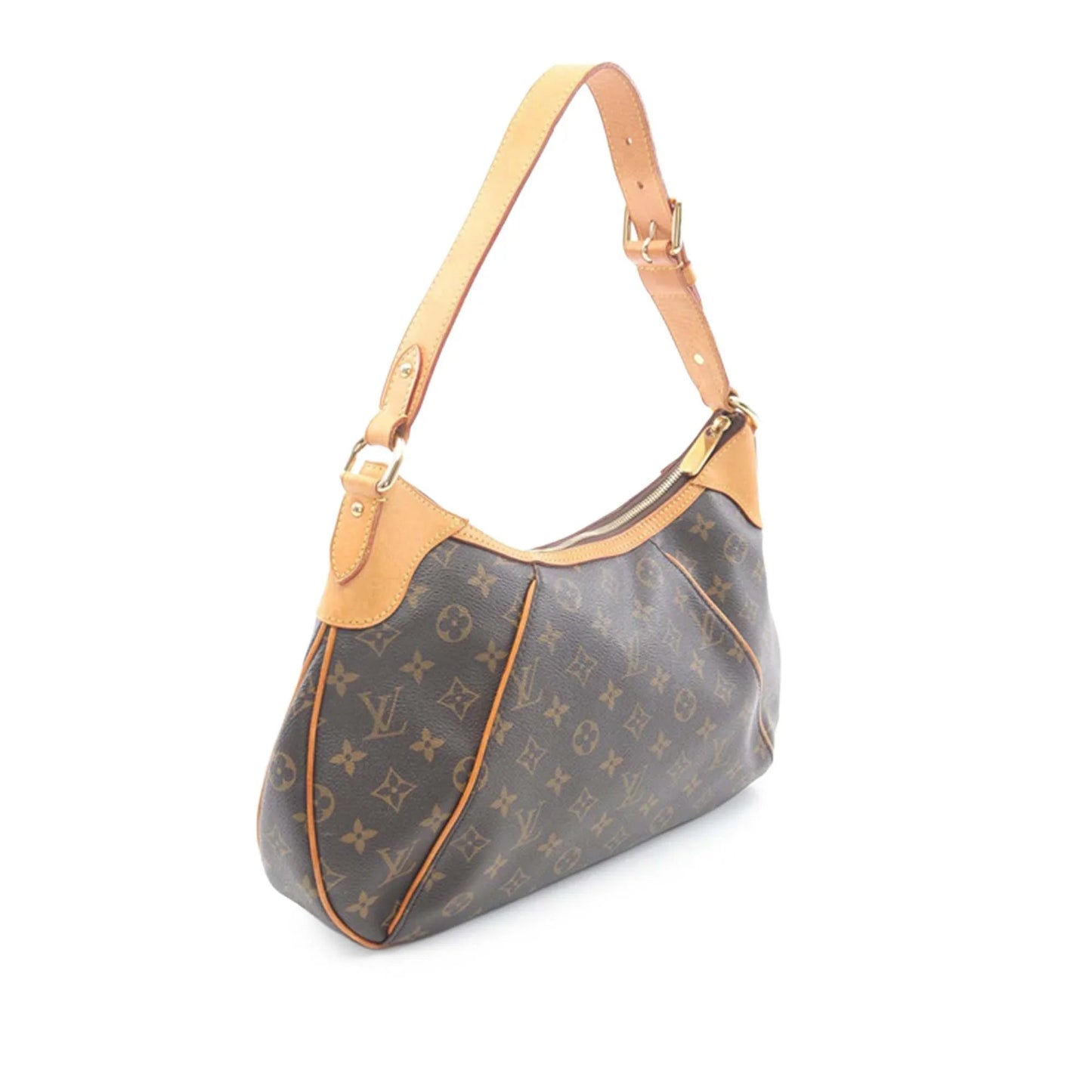 Brown Louis Vuitton Monogram Thames GM Shoulder Bag
