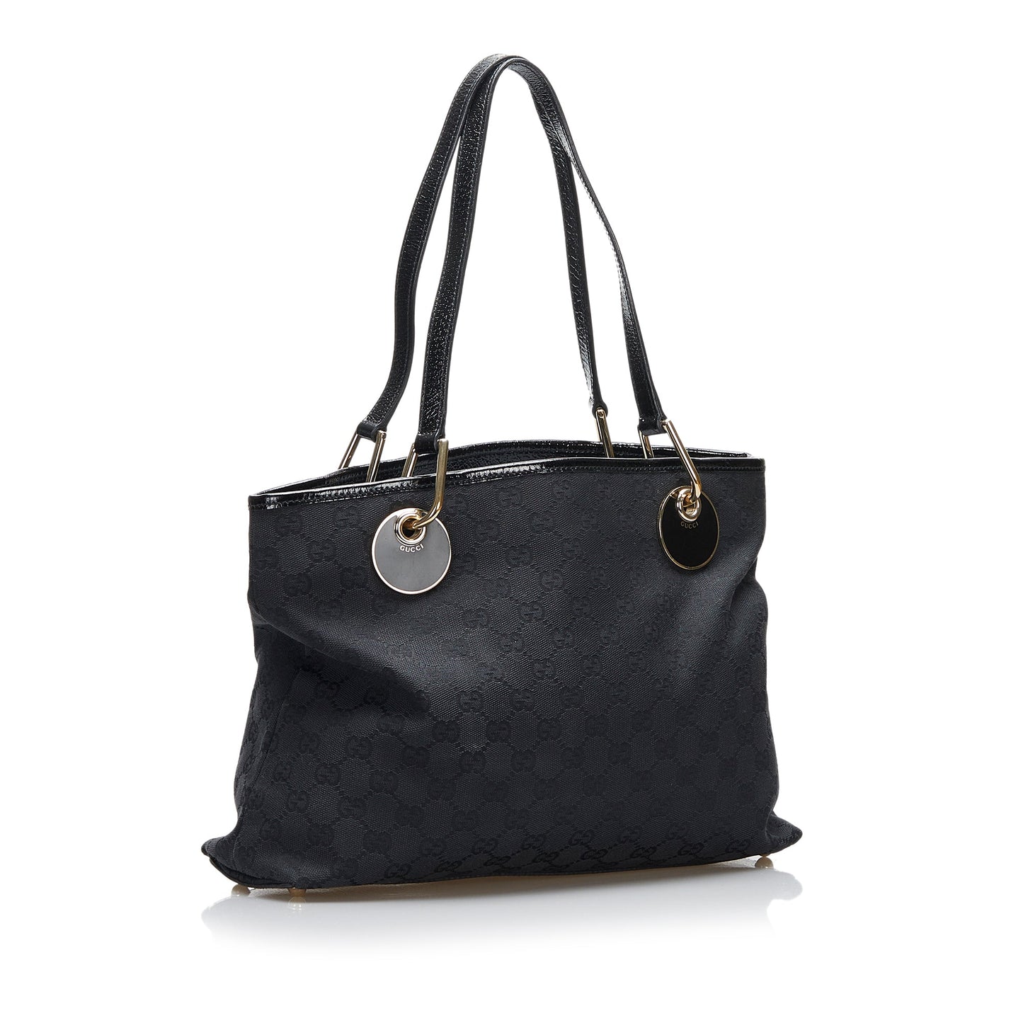 Gucci Leather Canvas Tote Style 41