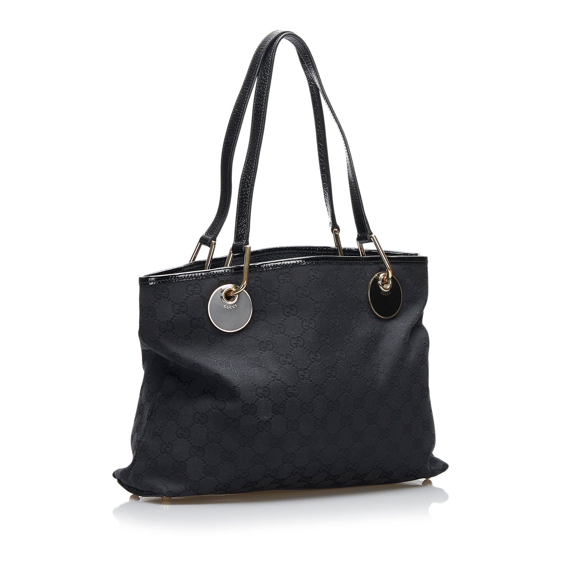 Gucci Leather Canvas Tote Style 41
