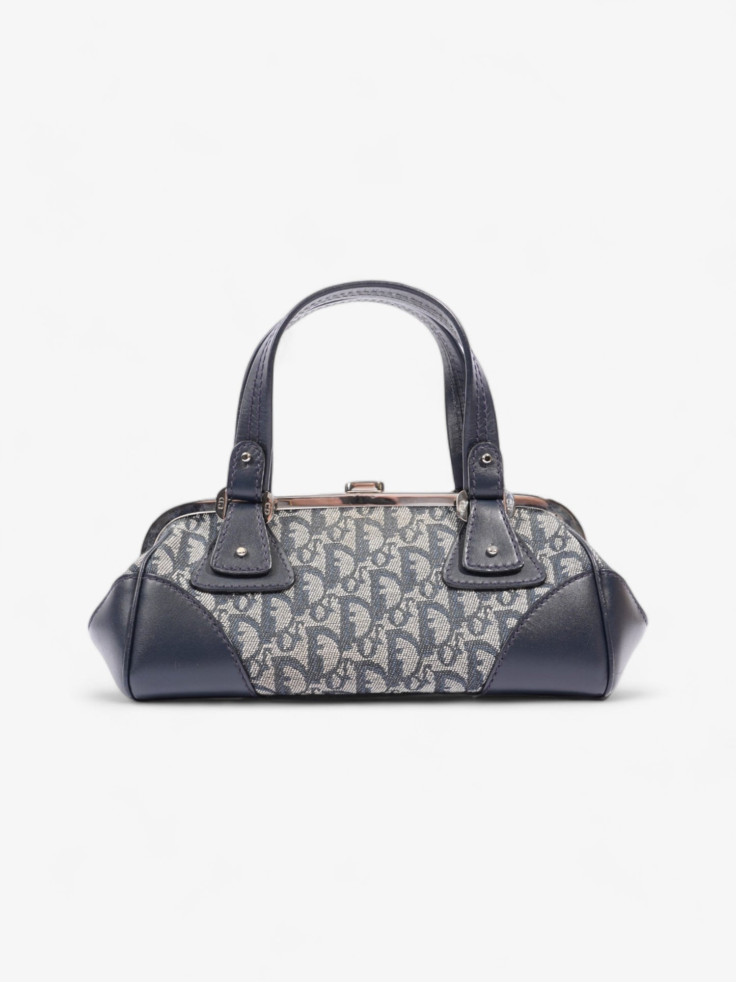 Christian Dior Doctor Bag Monogram / Navy Blue Canvas