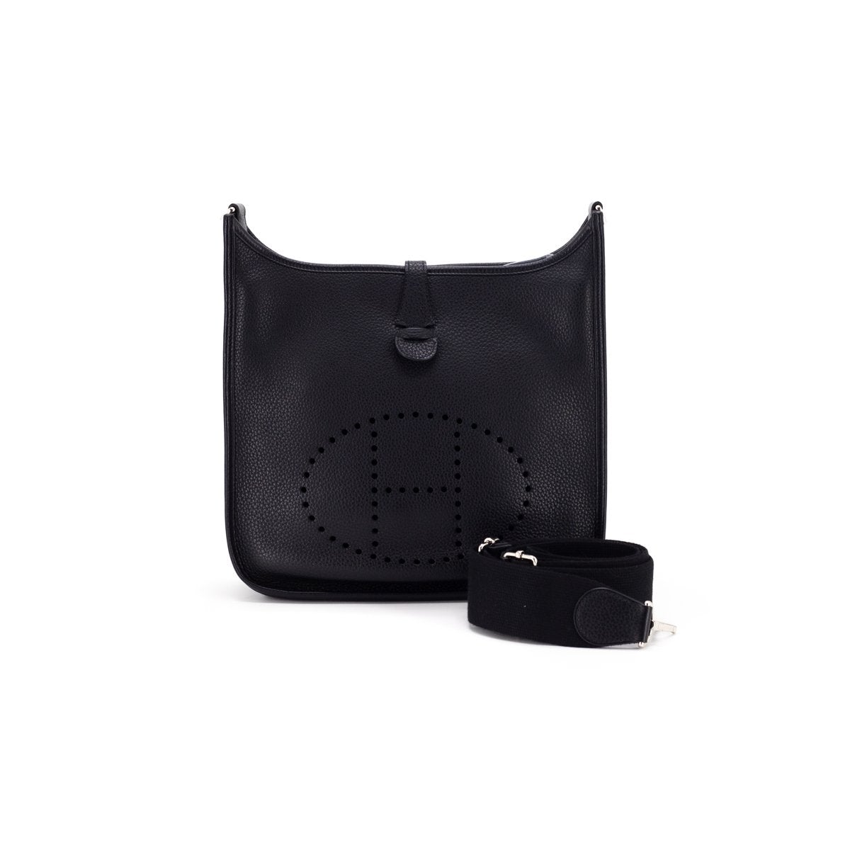 Luxury Hermes Evelyne III 29 Medium Black - T Stamp