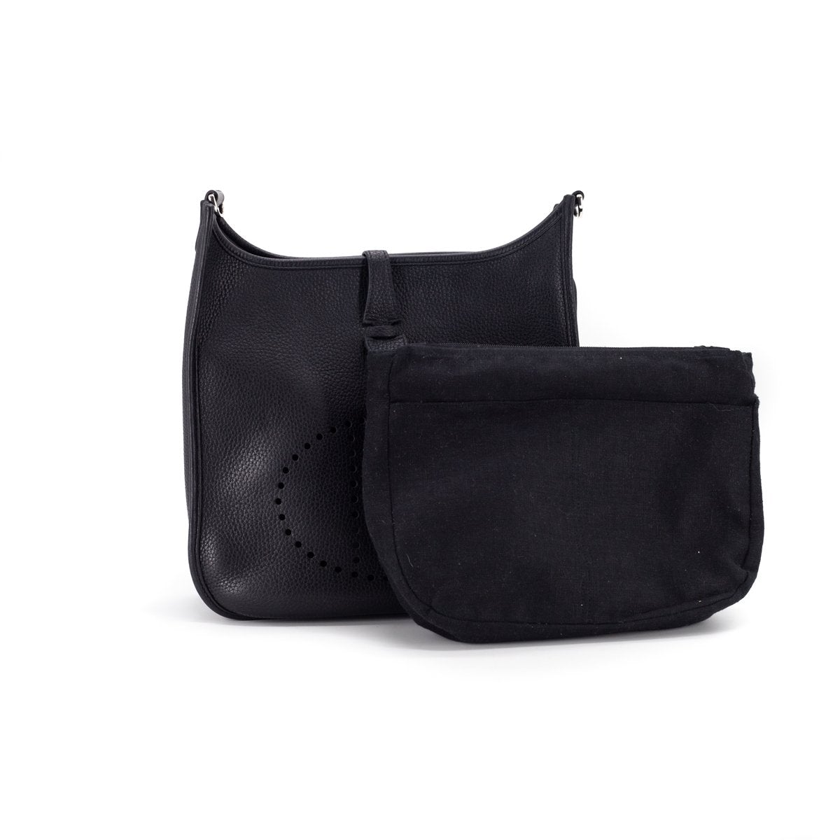 Luxury Hermes Evelyne III 29 Medium Black - D Stamp