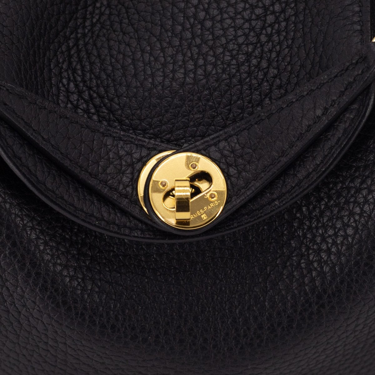 Luxury Hermes Mini Lindy Black - Y Stamp