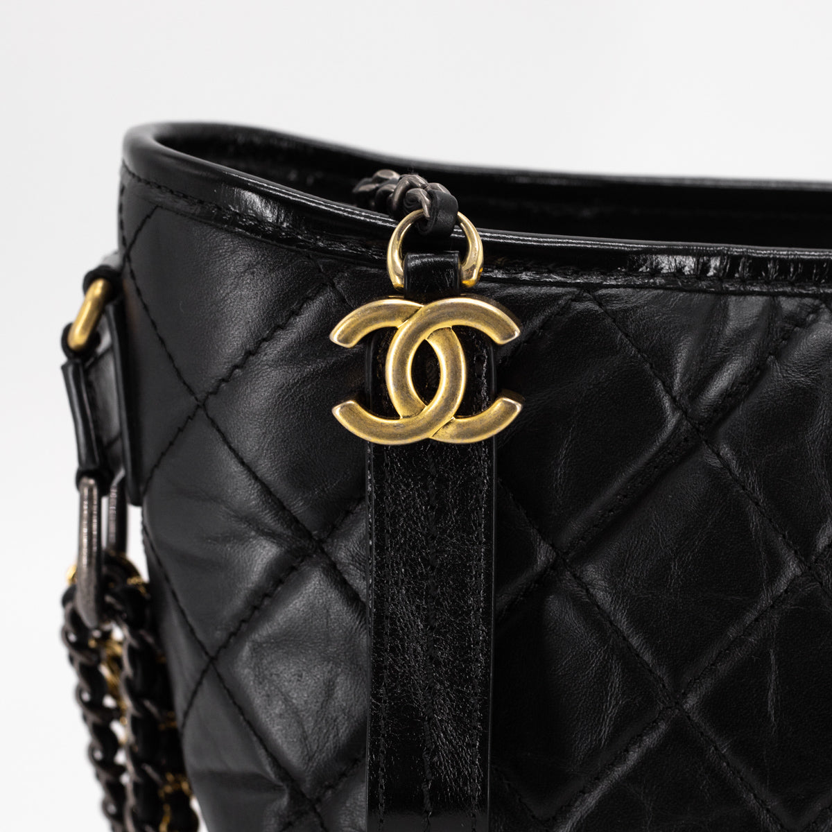 Chanel Gabrielle Hobo Medium Black