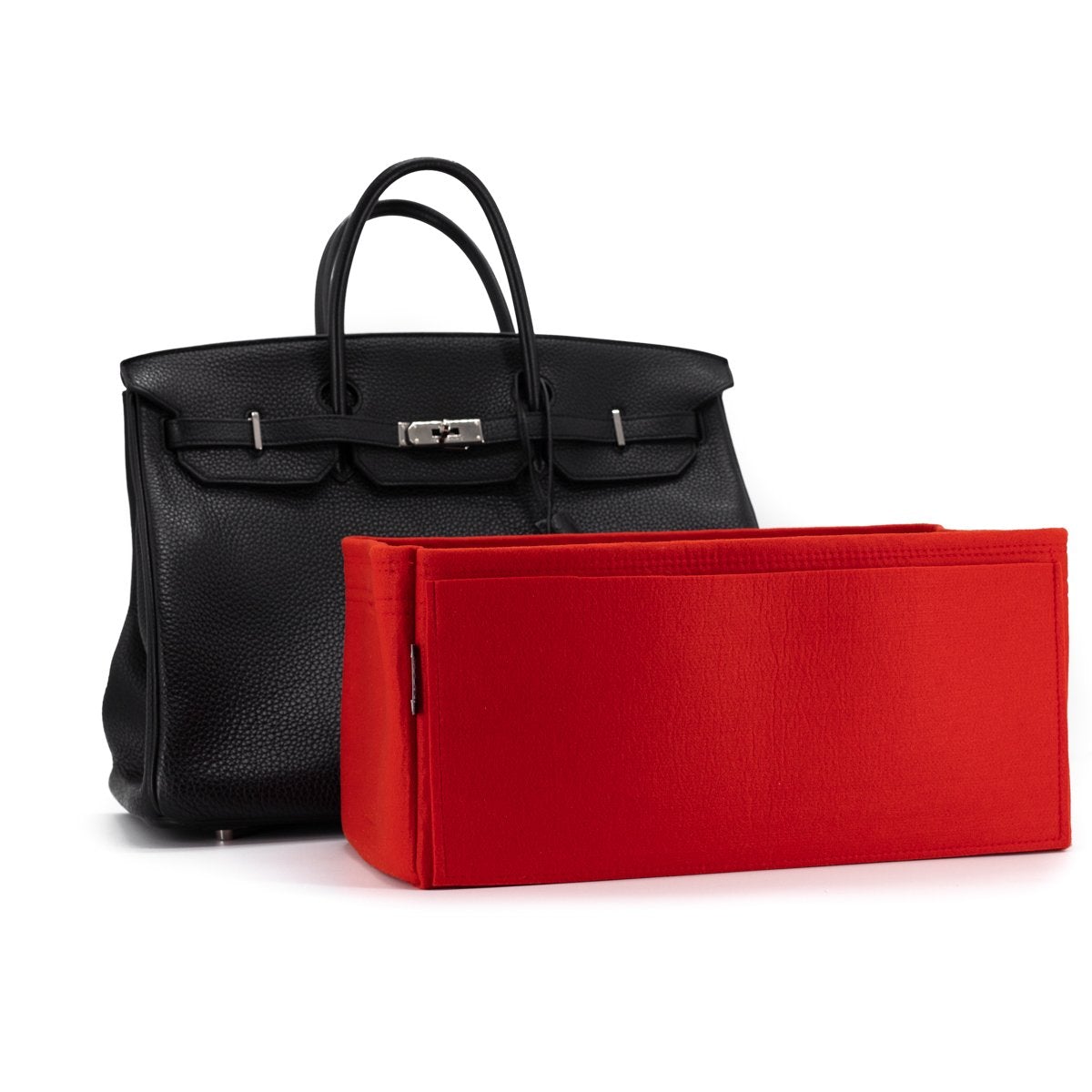 Luxury Hermes Birkin 40 Noir - Q stamp
