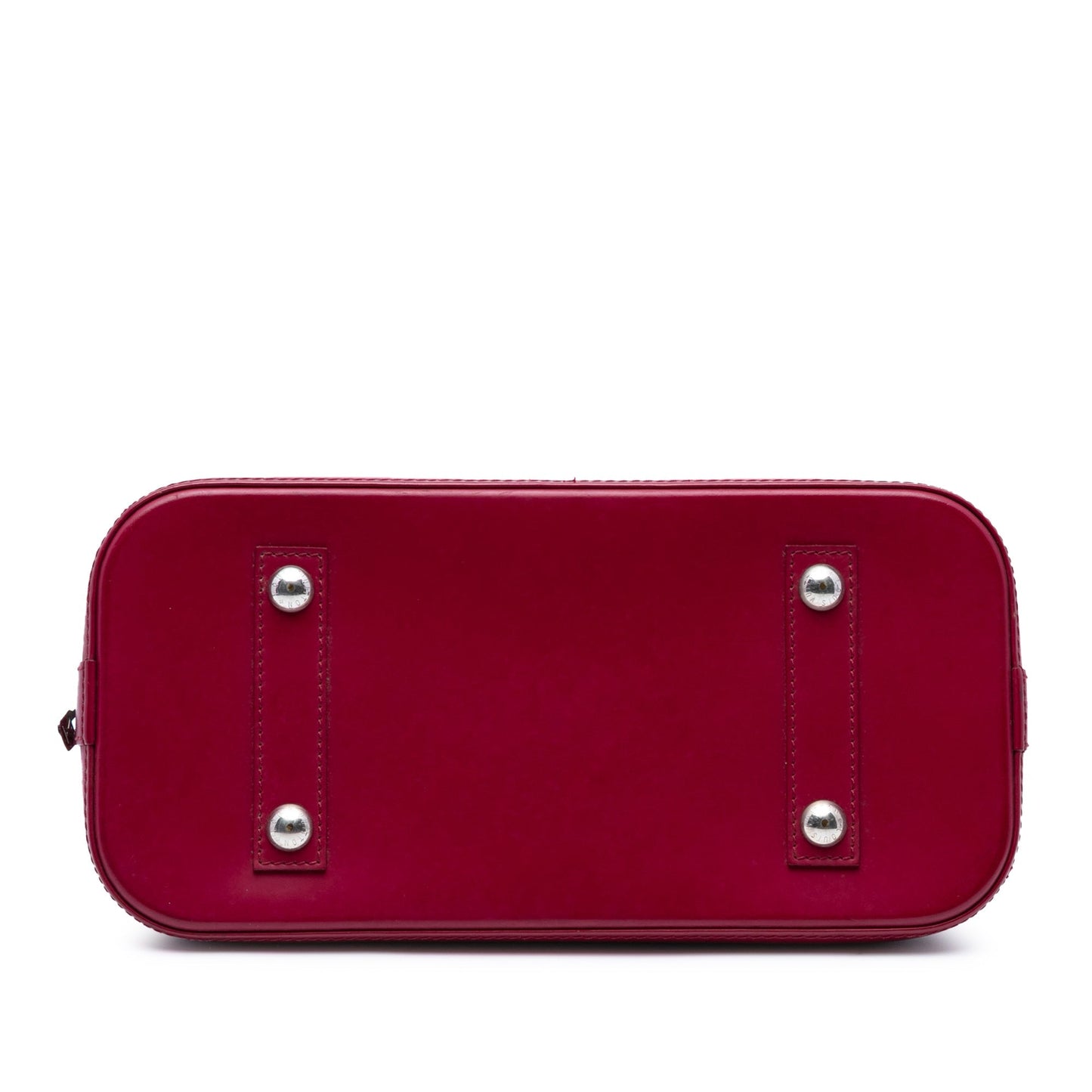 Red Louis Vuitton Epi Alma PM Handbag