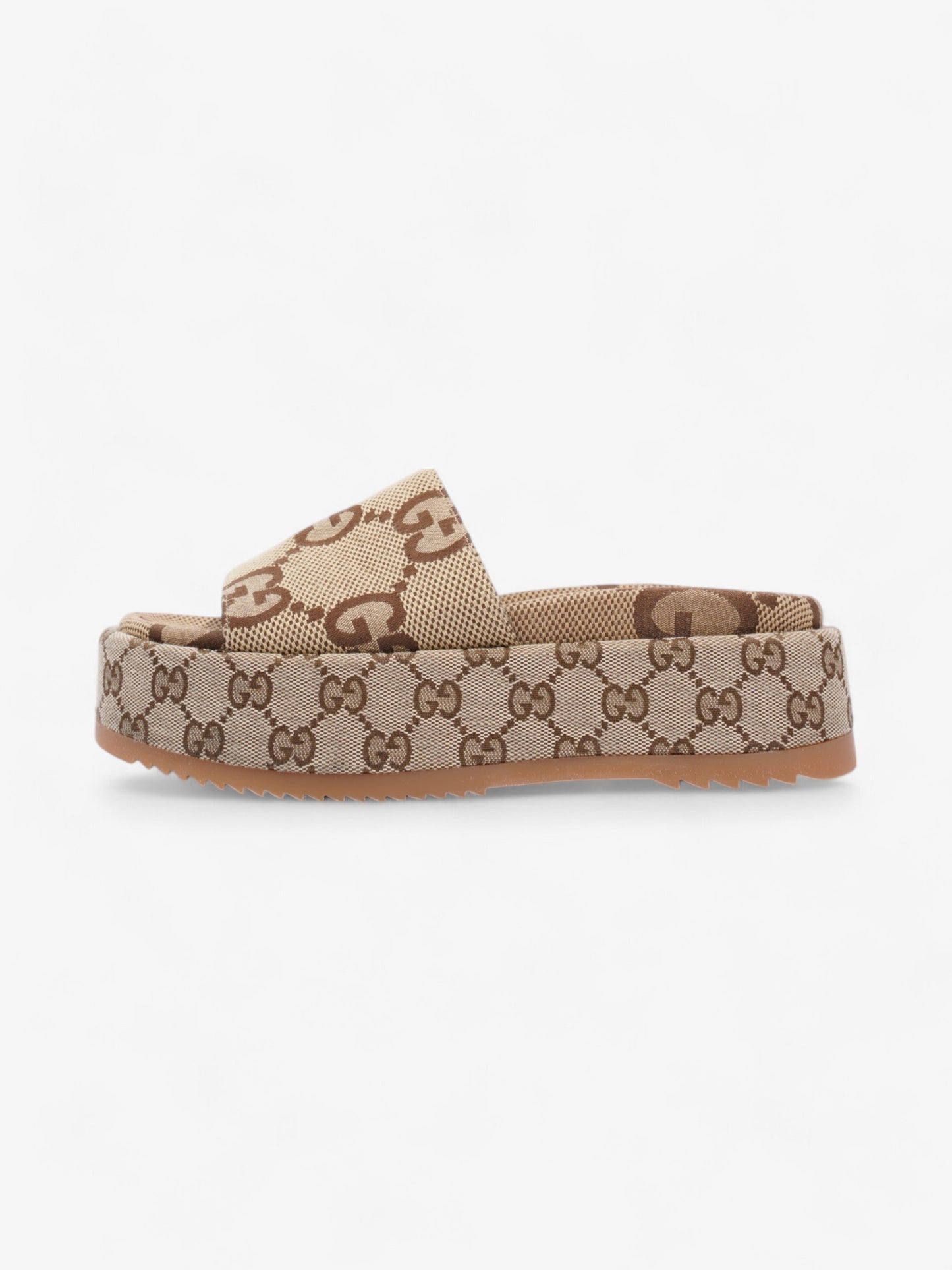 Gucci GG Platform Slide GG Supreme Canvas EU 36 UK 3