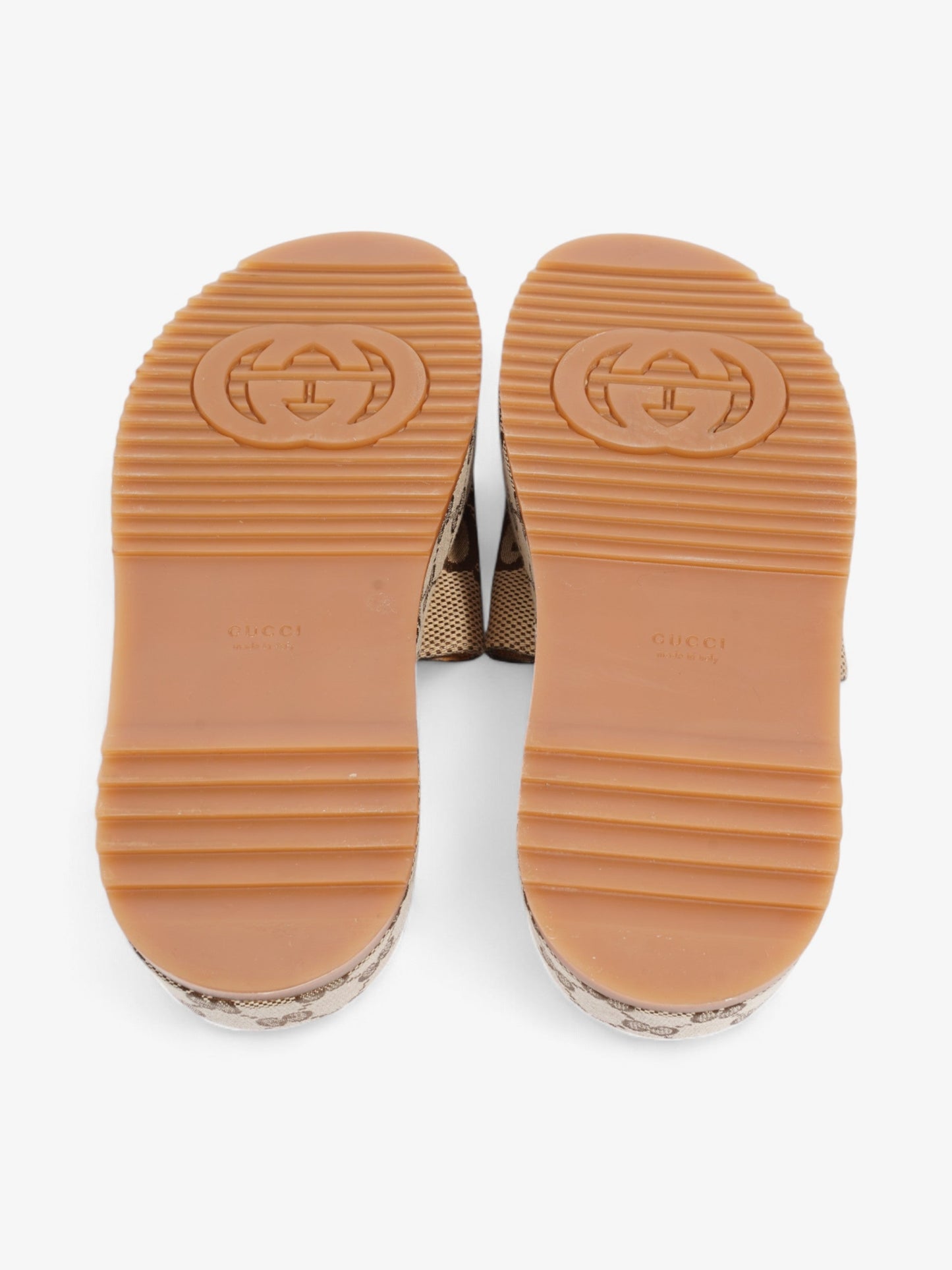 Gucci GG Platform Slide GG Supreme Canvas EU 36 UK 3