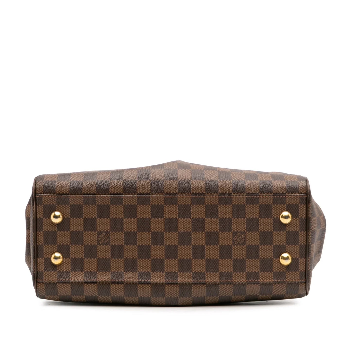 Brown Louis Vuitton Damier Ebene Trevi PM Satchel