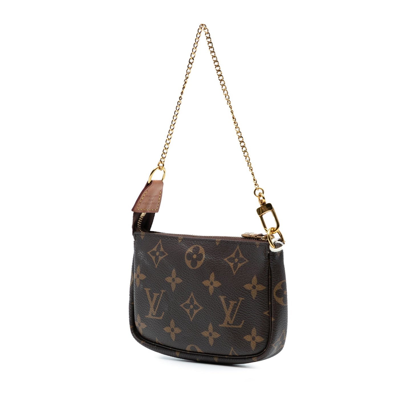 Brown Louis Vuitton Monogram Mini Pochette Accessoires Handbag