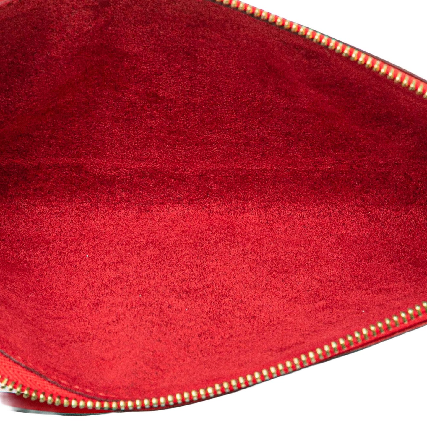 Red Louis Vuitton Epi Pochette Accessoires Shoulder Bag