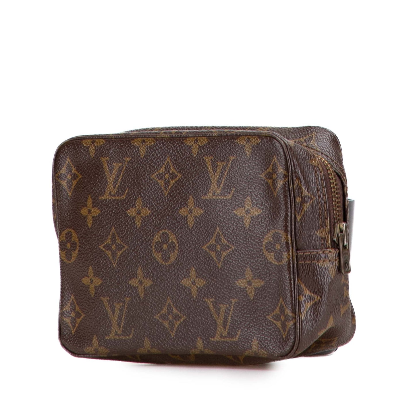 Brown Louis Vuitton Monogram Trousse Toilette 18 Clutch Bag