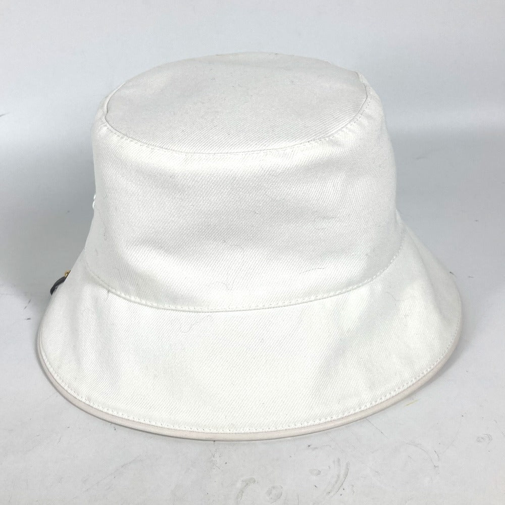 LOUIS VUITTON hat M7055S cotton white Chapeaux LV City Women
