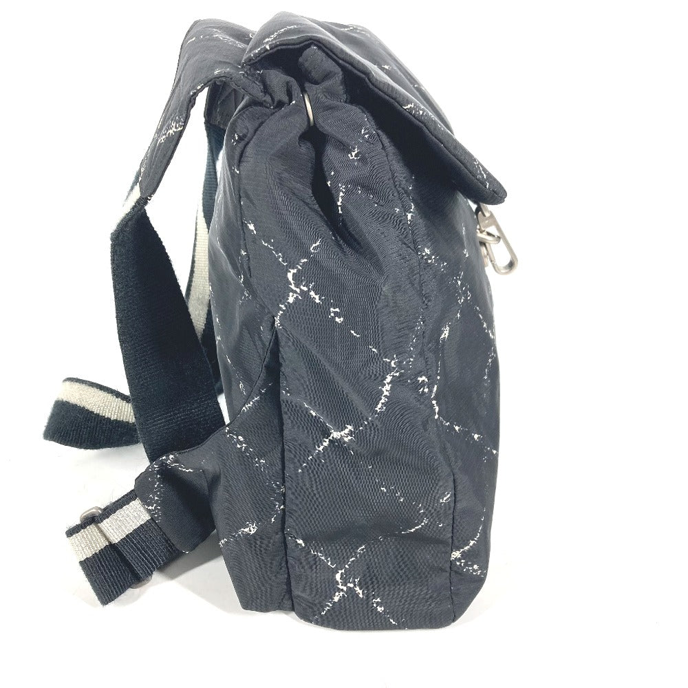 CHANEL Backpack Nylon black Old travel line Women
