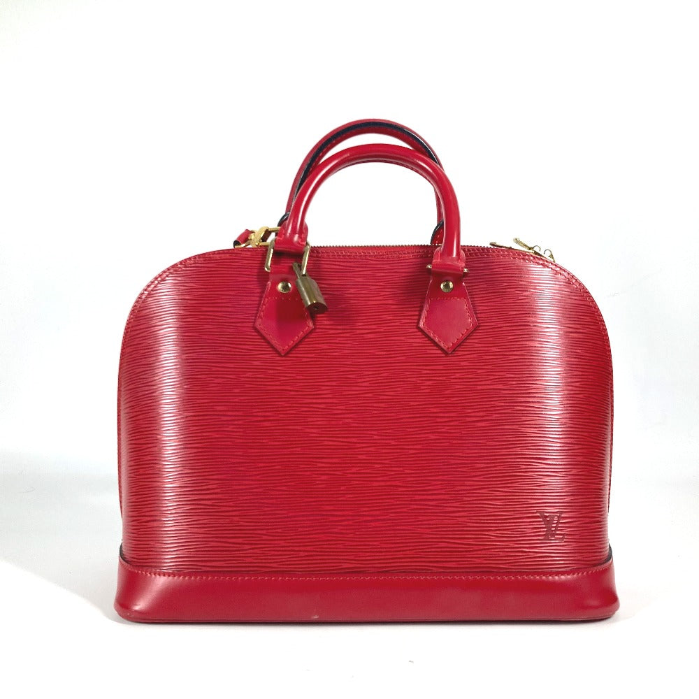 LOUIS VUITTON Handbag M52147 Epi Leather Red Epi Alma Women